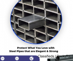 High-quality steel pipes from Tata Structura